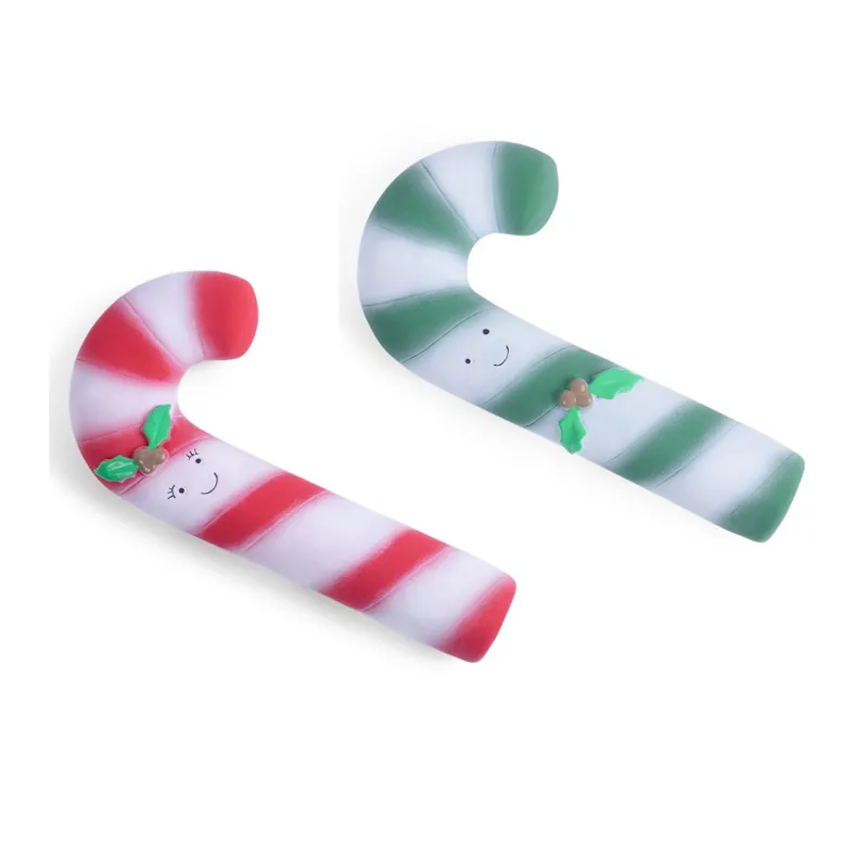 Petface Christmas Latex Candy Cane Dog Toy
